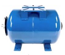 Гидроаккумулятор (бак мембранный) Беламос 50 л,синий горизонтальный